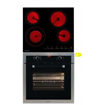 Pack Forno e Placa Vitrocerâmica Jocel Pack Forno e Placa Vitrocerâmica Jocel