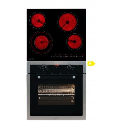 Pack Forno e Placa Vitrocerâmica Jocel Pack Forno e Placa Vitrocerâmica Jocel