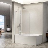 Painel Banheira 120x150 Vidro transparente Reversível Painel Banheira 120x150 Vidro transparente Reversível