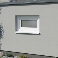 Janela Pvc Basculante 60x40cm Janela Pvc Basculante 60x40cm