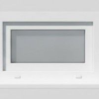 Janela Pvc Basculante 60x40cm Janela Pvc Basculante 60x40cm
