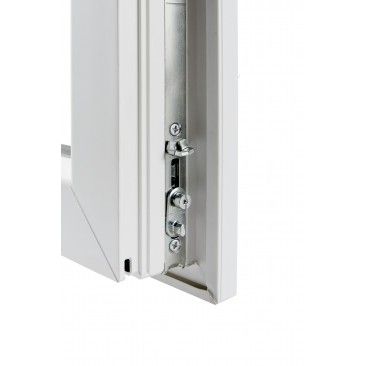 Janela Pvc Branca Vidro 100x80cm Direita