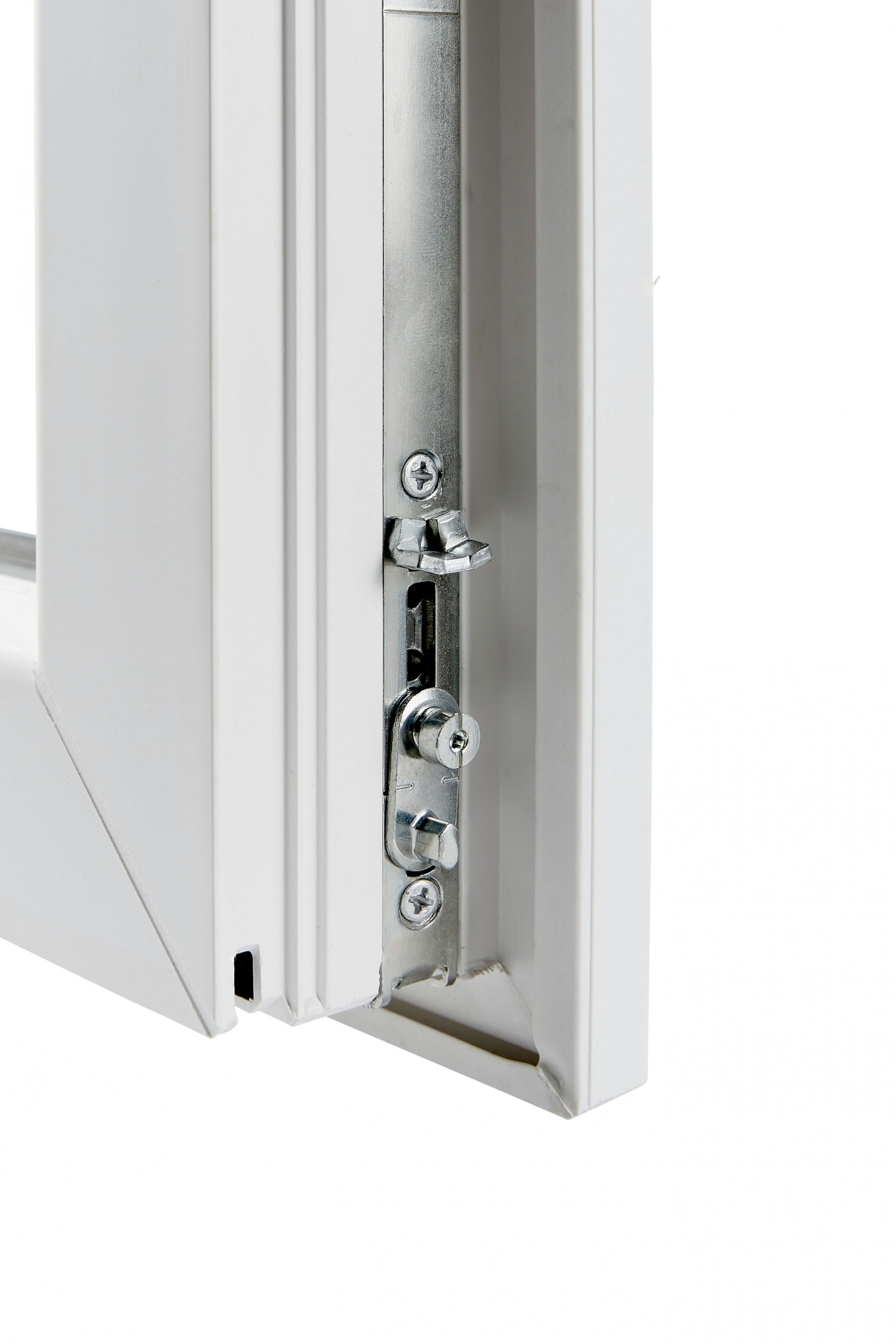 Janela Pvc Branca Vidro 100x80cm Direita