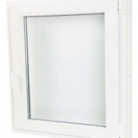 Janela Pvc Branco Vidro 100x80cm Esquerda Janela Pvc Branco Vidro 100x80cm Esquerda