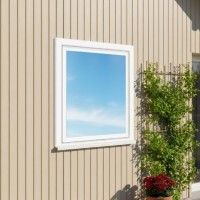 Janela Pvc 100x100 Esquerda Vidro Duplo (4/16/4) Janela Pvc 100x100 Esquerda Vidro Duplo (4/16/4)