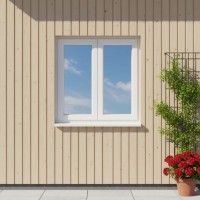 Janela 2 Folhas Pvc 90x90cm Janela 2 Folhas Pvc 90x90cm