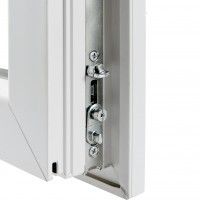 Janela Pvc 100x100 Esquerda Vidro Duplo (4/16/4) Janela Pvc 100x100 Esquerda Vidro Duplo (4/16/4)