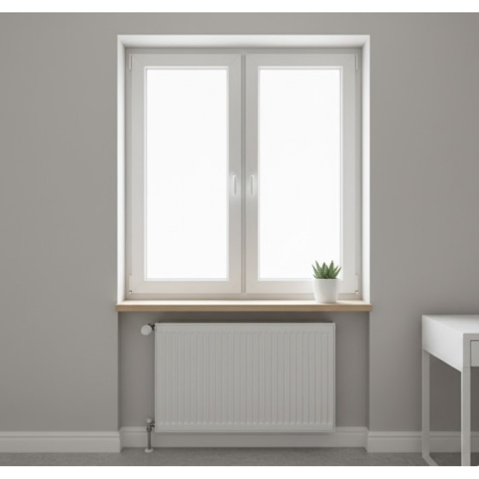 Janela 2 Folhas Pvc 120x120cm Janela 2 Folhas Pvc 120x120cm