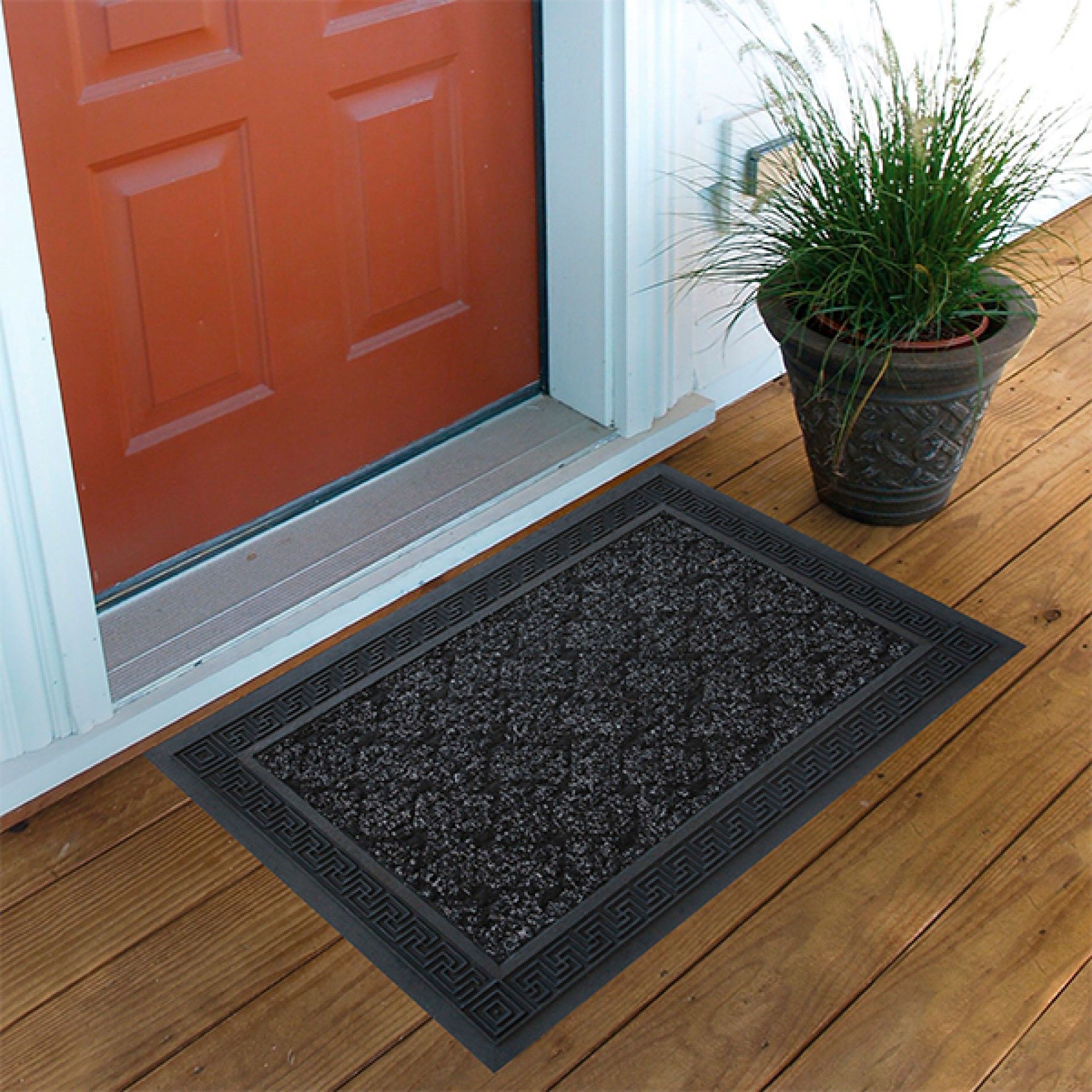 Tapete Atenas 60x40cm Preto