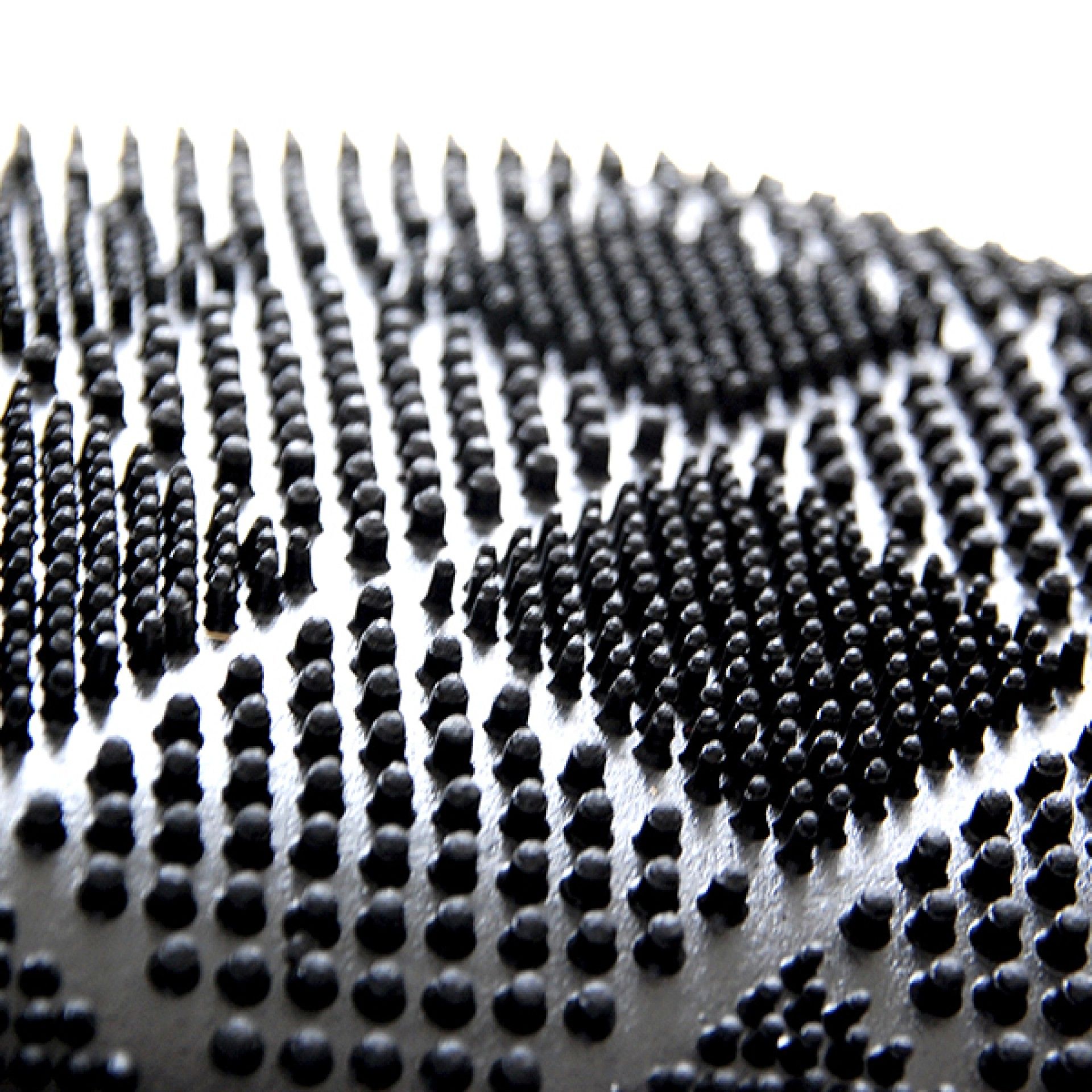 Tapete Borracha 60x40cm Preto