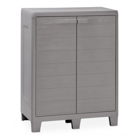 Armrio Multiusos Baixo Woody PVC Cinzento