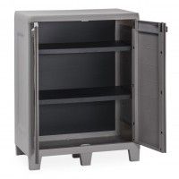 Armrio Multiusos Baixo Woody PVC Cinzento