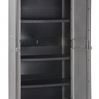 Armrio Multiusos Alto Woody PVC Cinzento