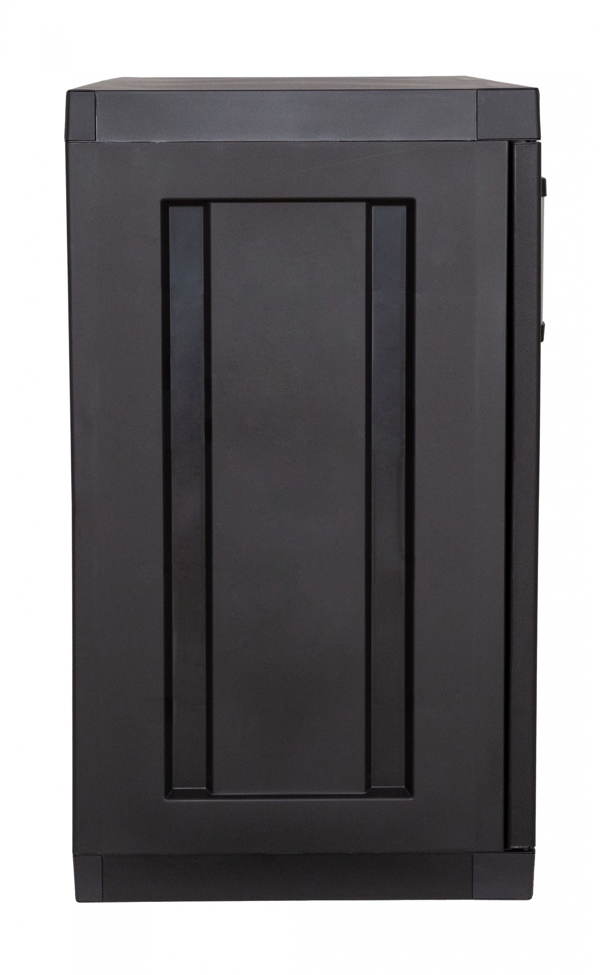 Armário Multiusos Baixo Mega PVC Preto