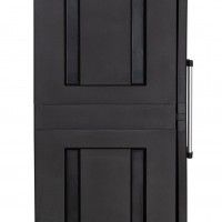 Armário Multiusos Alto Mega PVC Preto Armário Multiusos Alto Mega PVC Preto