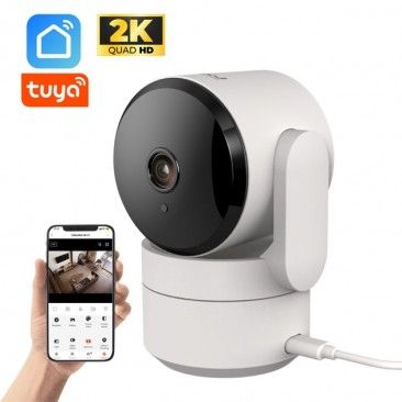 Cmara Interior Wi-Fi Rotativa 4MP 2K