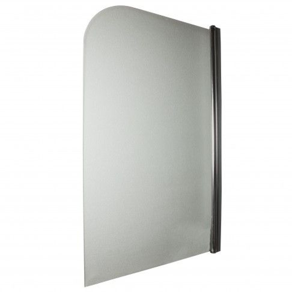Painel Banheira Transparente 145x85cm; Perfil Cromado Painel Banheira Transparente 145x85cm; Perfil Cromado