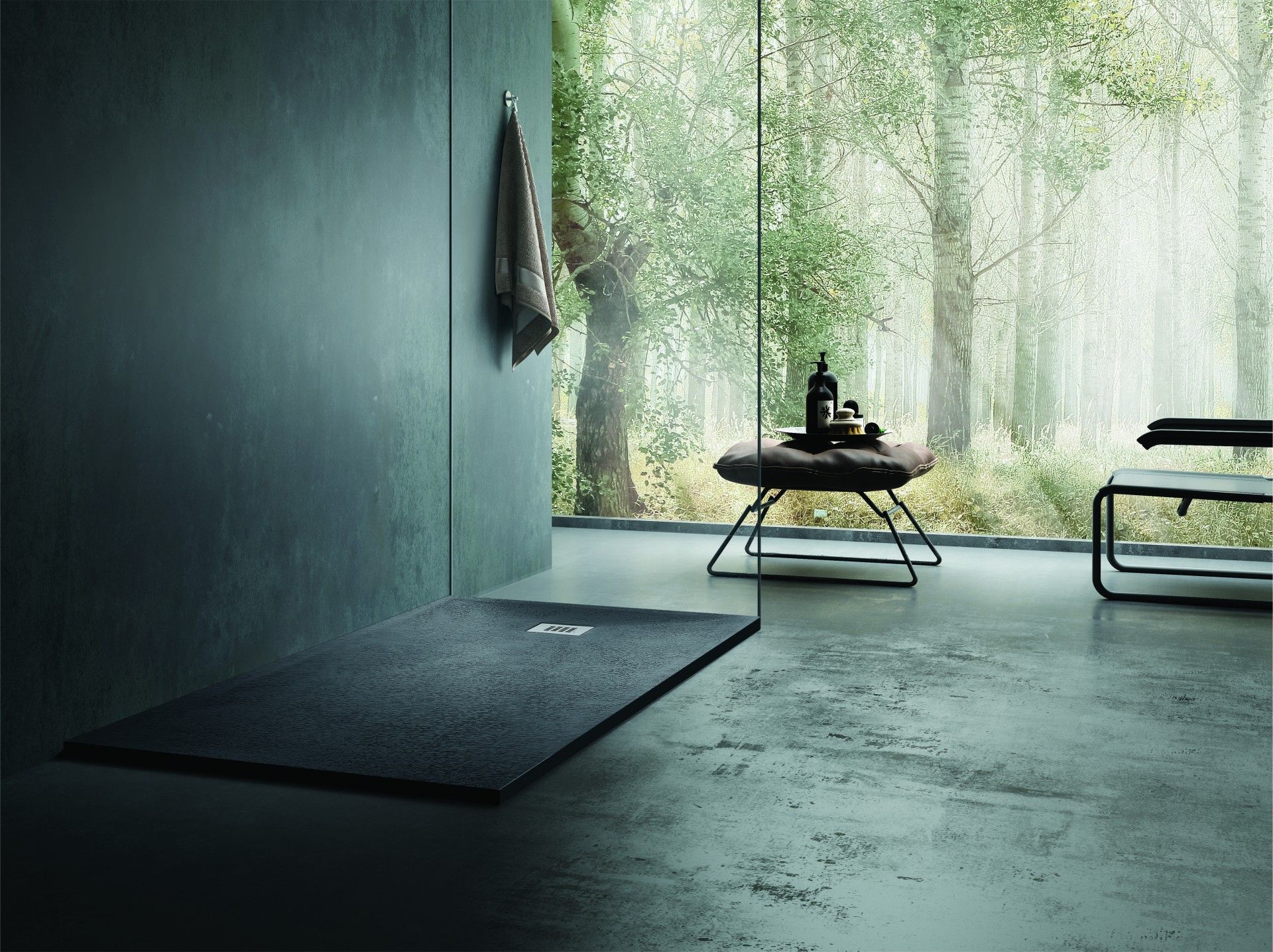 Base Resina 100x70x3.5cm Preta