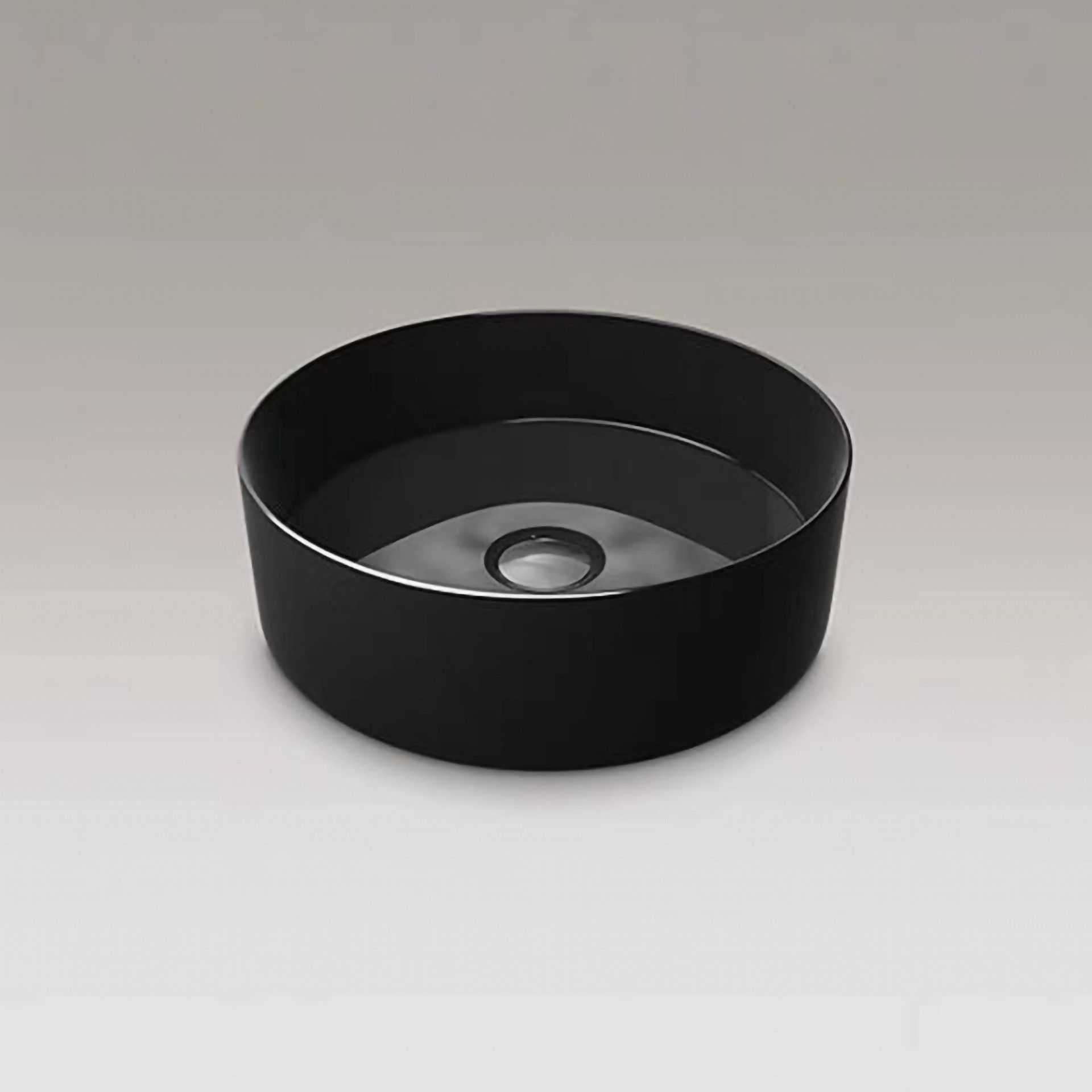 LAVATÓRIO POUSAR RESINA 38X14CM PRETO