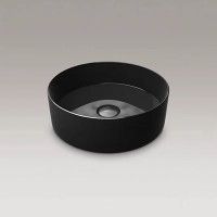 LAVATRIO POUSAR RESINA 38X14CM PRETO