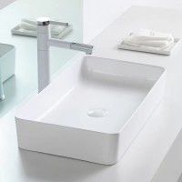 LAVATRIO POUSAR RESINA 50X36X14 BRANCO