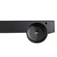 Lavat�rio Suspenso Resina 100cm Preto