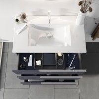 Móvel 80x45x85 Unik 3gavetas Azul Mate Móvel 80x45x85 Unik 3gavetas Azul Mate