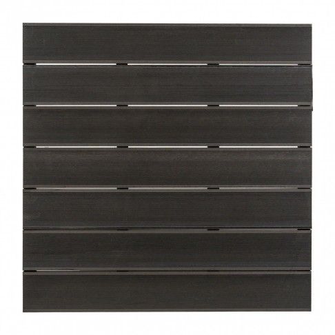 Estrado deck composito 100x100x6,5cm Cinzento Estrado deck composito 100x100x6,5cm Cinzento