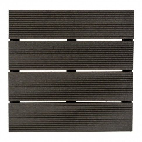 Estrado deck composito 50x50x6,5cm Cinzento Estrado deck composito 50x50x6,5cm Cinzento