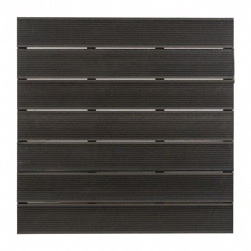 Estrado deck composito 100x100x6,5cm Cinzento Estrado deck composito 100x100x6,5cm Cinzento
