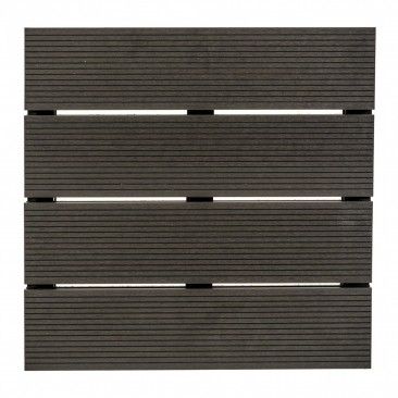 Estrado deck composito 50x50x6,5cm Cinzento Estrado deck composito 50x50x6,5cm Cinzento