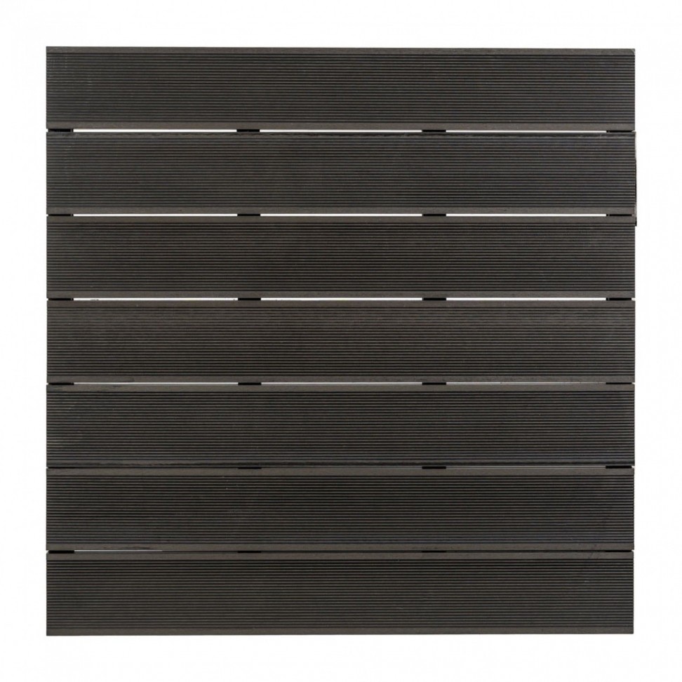 Estrado Deck composito 100x100x6,5cm Cinzento Estrado Deck composito 100x100x6,5cm Cinzento