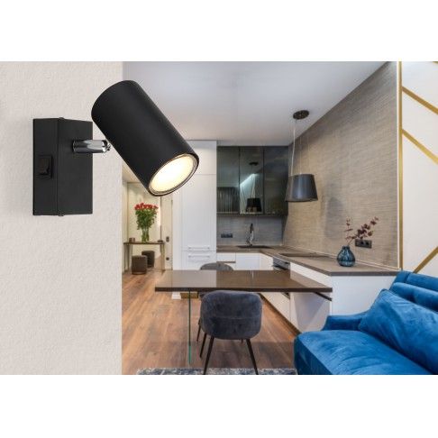 Spot 1GU10 35W Metal Preto Spot 1GU10 35W Metal Preto