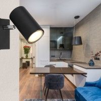 Spot 1GU10 35W Metal Preto Spot 1GU10 35W Metal Preto