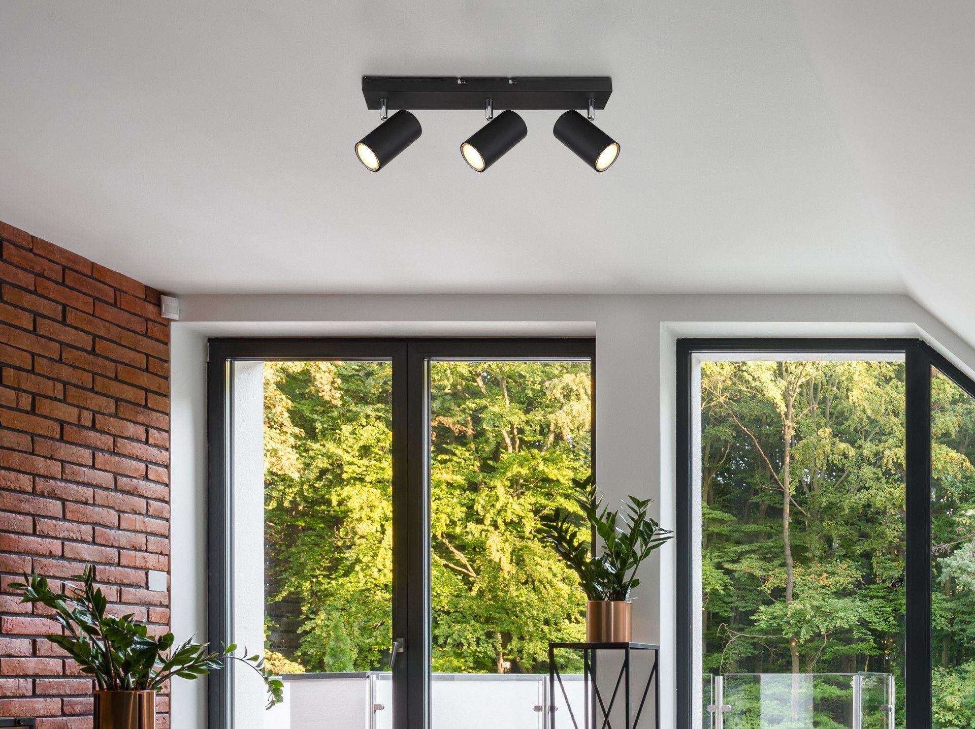 Spot 3GU10 35W Metal Preto