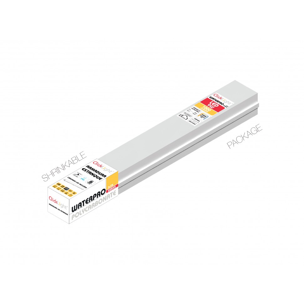 Armadura LED Waterproof IP65 1 x T8 18W 1200 Lumen Armadura LED Waterproof IP65 1 x T8 18W 1200 Lumen