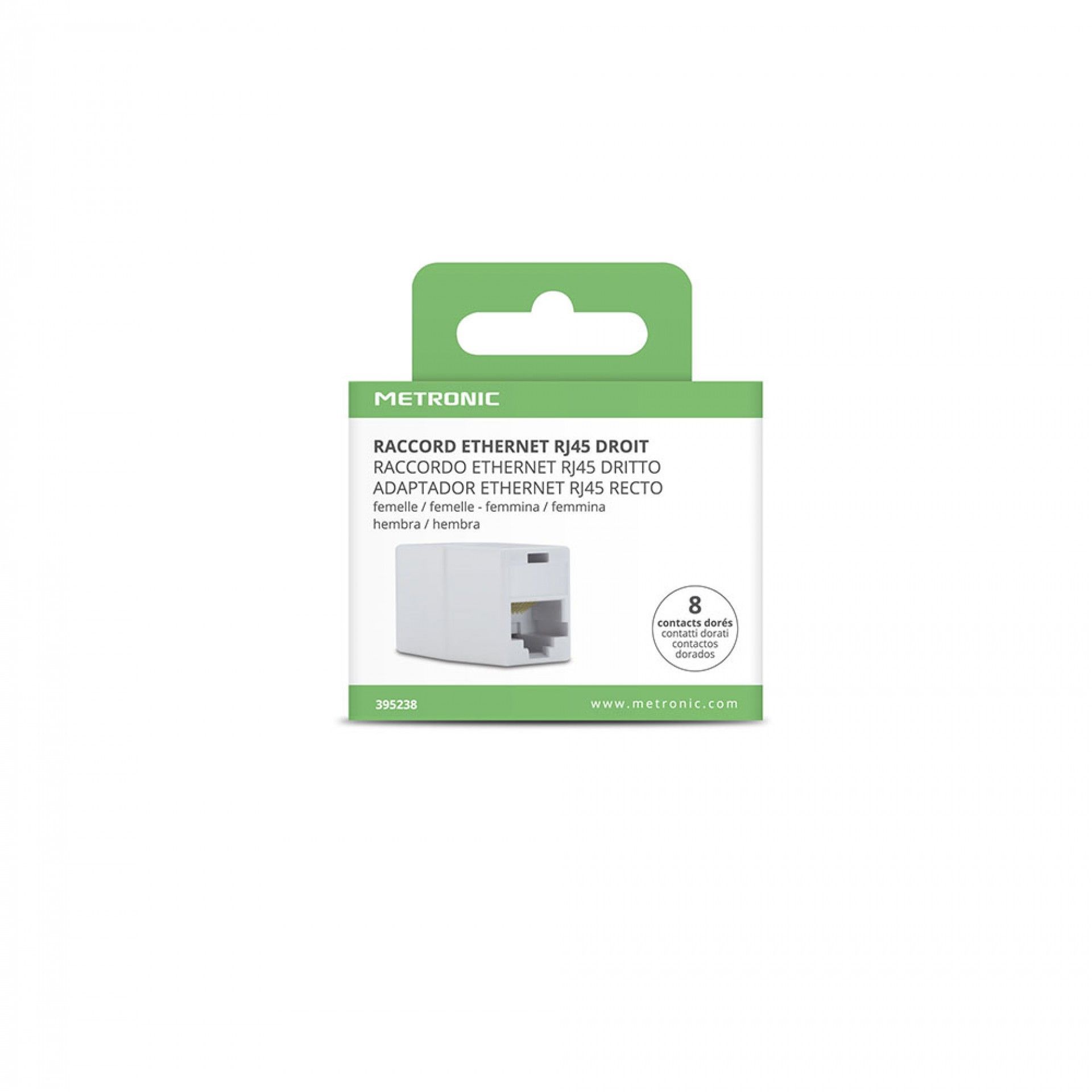 Ficha União RJ45 F/F