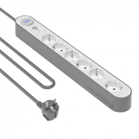 Bloco Proteção 6 Tomadas 800J 1,5m Bloco Proteção 6 Tomadas 800J 1,5m