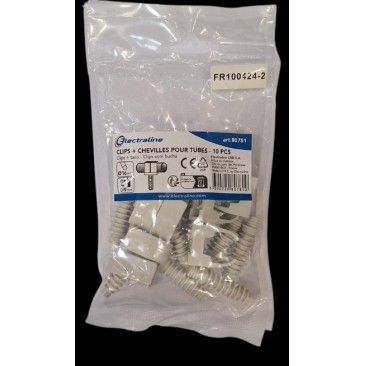 Clips com Bucha 16mm ? 10 Unidades Clips com Bucha 16mm ? 10 Unidades