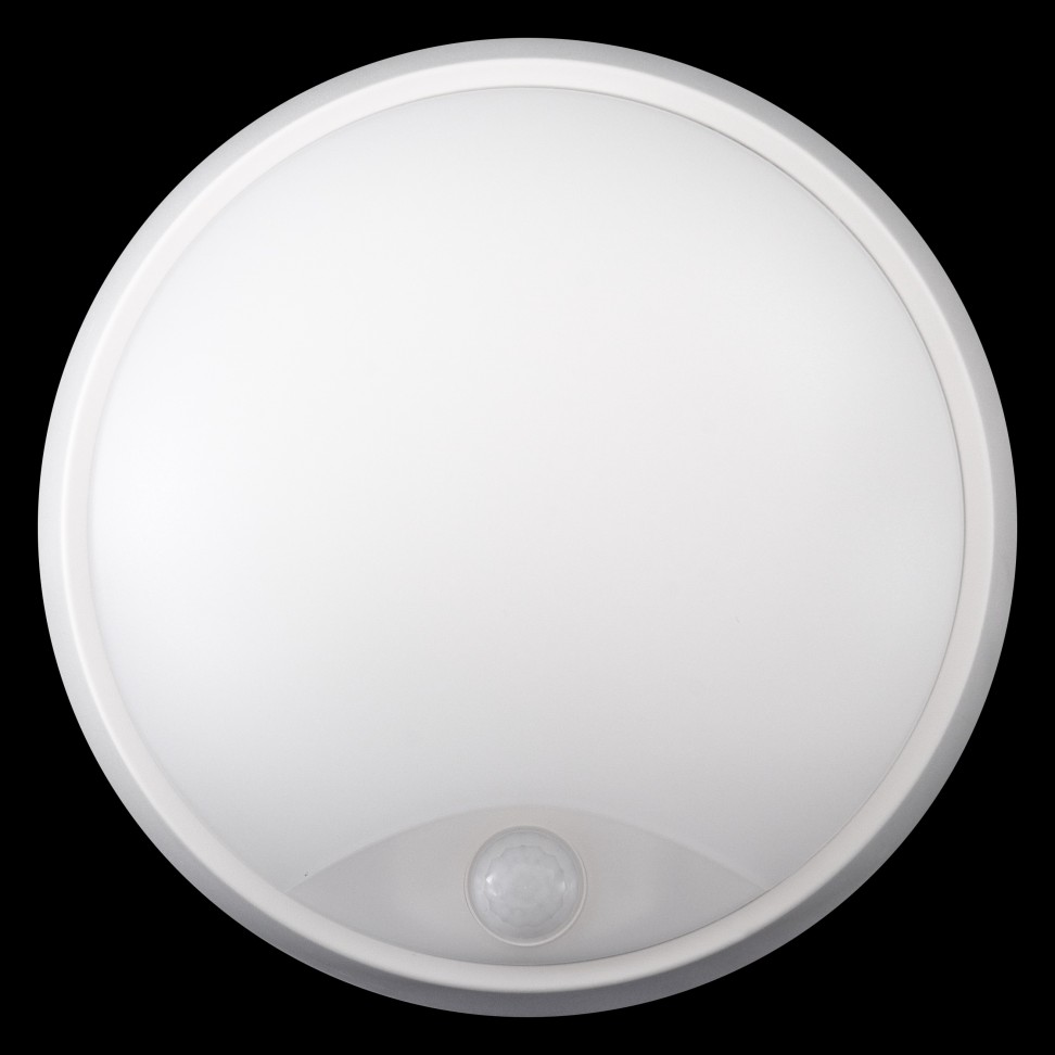 Aplique Acra Redondo 14W IP54 CCT Branco com Sensor Aplique Acra Redondo 14W IP54 CCT Branco com Sensor