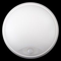 Aplique Acra Redondo 14W IP54 CCT Branco com Sensor Aplique Acra Redondo 14W IP54 CCT Branco com Sensor