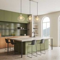 Suspensão Metal 3e27 60W Areia Mate Suspensão Metal 3e27 60W Areia Mate