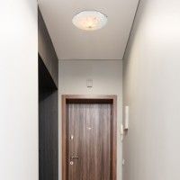 Plafon Redondo 1E27 60W Vidro