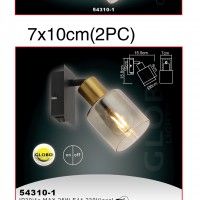 Spot 1e14 25W Vidro Fumado Spot 1e14 25W Vidro Fumado