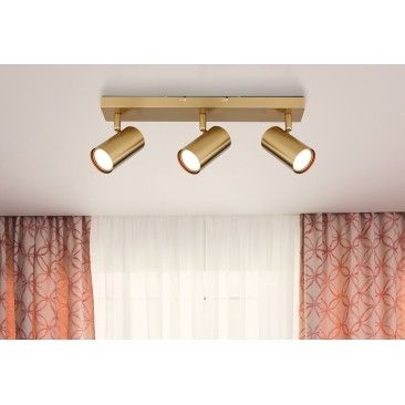 Spot 3GU10 25W Metal Dourado Spot 3GU10 25W Metal Dourado
