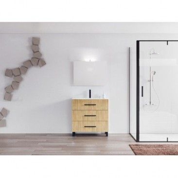 Mvel Best 80x45x80cm 3 gavetas Carvalho Hrcules