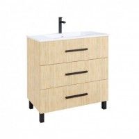 M�vel de Casa de Banho Best 80�80�45 cm - Carvalho H�rcules