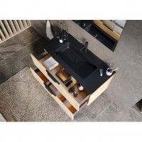 Mvel Hola Suspenso 100x45x55cm 2 gavetas Carvalho Hrcules