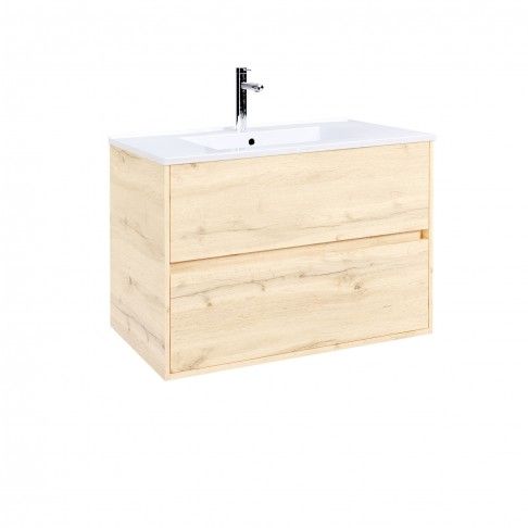 Móvel Atos Suspenso 80x45x55cm 2 gavetas Carvalho Hércules Móvel Atos Suspenso 80x45x55cm 2 gavetas Carvalho Hércules