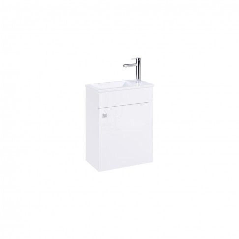 Conjunto Picolo Suspenso (M�vel+Lavat�rio) 50x40x22cm Branco